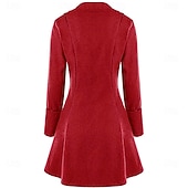 cheap Outerwear-Medieval Renaissance Steampunk Coat Jacket Tailcoat Long Sleeves Princess Fancy Dress Women's Royal Steampunk Event / Party Masquerade Adults' Coat