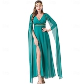  250-årsjubileum i USA Kjoler Fancy kostyme Frihetsgudinnen Original Patriotisk Voksne Dame Uavhengighetsdag 4. juli Fest Parade Kle deg opp