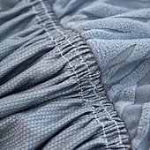 voordelige Sofadoek-Sokkenhoes van elastische jacquardstof met rokzoom, geschikt voor L-vormige banken, hoekbeschermer voor woonkamerbanken, antislip, wasbaar en stofwerend. Geschikt voor 1, 2, 3 of 4 zitplaatsen.