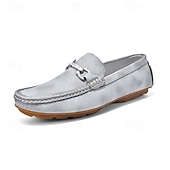 economico Mocassini casual-mocassini da uomo in similpelle viola: comode scarpe casual slip-on da indossare tutti i giorni e per eventi rilassati