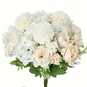 halpa Tekokukat-3 nippua ulkokäyttöön tarkoitettuja tekonurmi- ja pionikukkia, UV-suojattuja ja realistisia, sopivia sisä- ja ulkopuutarhan ikkunalaudoille keväällä, kesällä ja syksyllä häihin