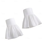 halpa Lisävarusteet ja enemmän-Rokokoo Viktoriaaninen Irrotettava kaulus Prinsessa Lempeä nainen Pitsi Naamiaispuku Naisten Karnevaali Halloween Renessanssin messut Aikuiset Lisää tarvikkeita Kaikki vuodenajat