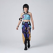  Kpop Inspired Korean Idol Inspired Pop Star Cosplay Costume Cosplay Wigs Cosplay Costume for Girls' Kid's Halloween Children's Day Masquerade