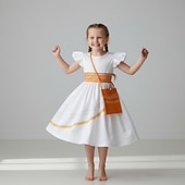 Недорогие Костюмы для девочек-Вдохновленный K-pop Вдохновлено корейскими идолами Идол Поп-звезда Костюм Забавный костюм Виртуальный идол for Девочки Дети Хэллоуин Карнавал Выступление Комик-Кон Аниме Экспо