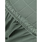 お買い得  ダイニングチェアカバー-スツールチェアカバー 幾何学模様 プリント ポリエステル スリップカバー