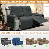 tanie Pokrowce na sofę-Wodoodporna pikowana mata na sofę rozkładaną, podwójna, potrójna, ochraniacz na sofę, do domu, salonu, prezent dla właścicieli zwierząt