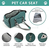 abordables Gatos-Esterilla portátil para mascotas, extraíble y lavable