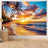 cheap Wall Tapestries-Tapestry Banners Blanket Beach 3D Bedroom Living Room Dorm Teens Room College Dorm Wall Porch Home Decor