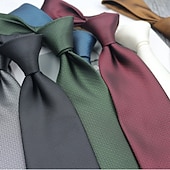 voordelige Herenstropdassen &amp; vlinderdassen-Voor heren Banden Gebreid Dagelijks Formeel Geribd Effen Kleur Met Textuur Casual Dagelijks liiketoiminta