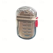 levne Úložiště a organizování-4ks přenosných krabiček na mýdlo s víky, utěsněná drenáž, vyrobené z materiálu pro domácí mazlíčky, vhodné na cestování a venkovní volnočasové aktivity - mini úložné krabičky na mýdlo pro kempování,