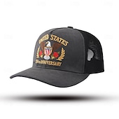 economico Accessori-Cappellino da baseball Bandiera Americana Retrò Vintage Eredità Patriotico 1776-2026 per Unisex Adulti Stampa 3D  per Giorno dell'Indipendenza / 4 Luglio 4 Luglio All'aperto Casual Quotidiano