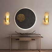 olcso Beltéri falilámpák-fali lámpák hálószobába modern márvány falikar fali lámpa fürdőszobai mosdófali világítás kőből készült művészeti fali lámpa