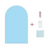 baratos Adesivos de Parede-Geométrico Adesivos de Parede Sala de Estudo / Quarto Infantil &amp; Jardim de Infância, Removível / Pré-colar Vinil Decoração do lar Decalque 1pç