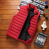 baratos Coletes-Homens Colete de Trilha Casaco de inverno Colete de Lã para Caminhada / Trilha Inverno Outono Ao ar livre Térmico / Quente Forro de Velocino Confortável Respirável Colete Pesca Campismo / Escursão