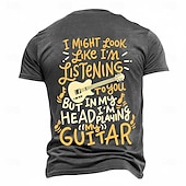  Per uomo Gergo divertente Maglietta Manica Corta maglietta Stampa 3D Girocollo Camicia Moda Quotidiano Quotidiano Streetwear Blu Nero Verde Estate Primavera Abbigliamento S M L XL XXL XXXL