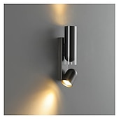 abordables Appliques murales d'intérieur-Applique murale de luxe en acier inoxydable noir et or rose, projecteur LED décoratif à angle réglable, lustre