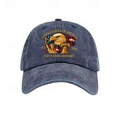 preiswerte Zubehör-Baseballmütze Amerikanische Flagge Retro Vintage Erbe Patriotisch 1776–2026 für Unisex Erwachsene 3D-Druck  für Unabhängigkeitstag / 4. Juli 4. Juli Outdoor Alltagstauglich