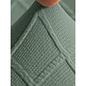 お買い得  ダイニングチェアカバー-スツールチェアカバー 幾何学模様 プリント ポリエステル スリップカバー