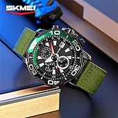 preiswerte Quarz-Uhren-SKMEI Herren Quarzuhr Sport Mode Lässig Geschäft Stopuhr Kalender Wasserdicht Dekoration Nylon Beobachten