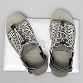 economico Infradito da Vacanza-sandali da uomo color cuoio con cinturini regolabili, traspiranti e comodi, ideali per attività estive all'aperto e vacanze