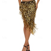 זול הלבשה לריקודי בטן-קרנבל 2026 ריו קרנבל בגדי ריקוד סמבה עם נצנצים נוצצים, חצאית מיני עם גדילים, תחפושת הופעה לפסטיבל ברזיל