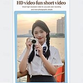 זול מצלמה ותמונה-מצלמת וידאו דיגיטלית 4K באיכות Full HD DVC 48MP עם מסך צבעוני בגודל 2.88 אינץ' וזום דיגיטלי פי 18