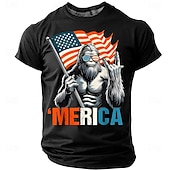  4 luglio 2026 250° Giorno della Memoria Maglietta Maschile Patriottica Grafica Bandiera Americana