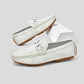 economico Mocassini casual-mocassini da uomo in similpelle viola: comode scarpe casual slip-on da indossare tutti i giorni e per eventi rilassati