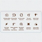 זול מצלמה ותמונה-מצלמת וידאו דיגיטלית 4K באיכות Full HD DVC 48MP עם מסך צבעוני בגודל 2.88 אינץ' וזום דיגיטלי פי 18