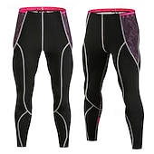 billiga Löparbyxor och tights-Herr Löparbyxor Kompressionsbyxor Sportunderställ Elastiskt midjeband Underdelar Ledigt Utomhus Semester Vår Höst Snabb tork Lättvikt Mjuk Gymträning Aktiv träning Träning Smal passform Sportkläder