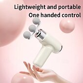ieftine Aparat de Masaj-pistol de masaj portabil mini pistol fascia portabil relaxare musculară profundă pistol fascia cu viteză reglabilă pentru corp spate gât picioare