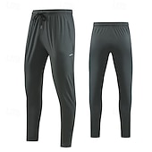 Χαμηλού Κόστους Παντελόνια Τρεξίματος &amp; Κολάν-Ανδρικά Pantaloni de Alergat Αθλητικό παντελόνι Casual παντελόνια Κορδόνι Με τσέπες Παντελόνια Φούστες Causal ΕΞΩΤΕΡΙΚΟΥ ΧΩΡΟΥ Διακοπές Καλοκαίρι Άνοιξη Γρήγορο Στέγνωμα Συμπίεση Ύγρανση