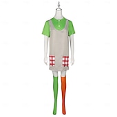 abordables Disfraces de mujer-Vestidos Disfraz de lujo Chica pelirroja divertida Cosplay Adulto Mujer Víspera de Todos los Santos Carnaval Fiesta Rendimiento Disfrazarse