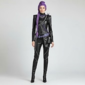 cheap Girls' Costumes-Kpop Inspired Korean Idol Inspired Pop Star Costume Fancy Dress Virtual Idol for Girls' Kid's Adults' Halloween Carnival Performance Comic Con Anime Expo