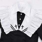 voordelige Anime kostuums-Dienstmeisje Pakken Anime Jurken Outfits Gemaskerd Bal Cosplay pakken Halloween Carnaval Strip Con Anime Expo Kostuum Voor Dames Volwassenen