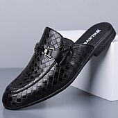 Недорогие Мужские клоги и мюли-Мужские красные лоферы из искусственной кожи, с текстурой под крокодиловую кожу, без шнурков, элегантная свадебная обувь, для торжественных случаев.