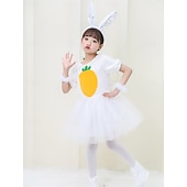 baratos Animal Costume-Book Week 2026 Group Costume Animal Easter Bunny Dresses Funny Kid's Unisex Children's Day Easter Carnival Party Dress Up