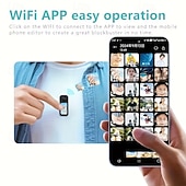 baratos Câmara de Ação-Câmera de polegar ultra HD 2.7K com tela IPS de 1,47 polegadas, gravação em loop, mini câmera de vlog portátil com suporte magnético, ideal para esportes, viagens, momentos em família e aventuras.