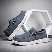 abordables Chaussures Décontractées à Lacets-Chaussures décontractées grises en maille pour homme, tige légère et respirante, semelle confortable et rembourrée, style décontracté moderne idéal au quotidien et en voyage.