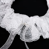 economico Accessori e altro-Retrò Vintage Rococò Vittoriano Collare staccabile Principessa Gentildonna Pizzo Costume Per donna Carnevale Halloween Fiera Rinascimentale Adulti Altri Accessori