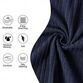 ieftine Polo clasic pentru bărbați-Bărbați Top din tricot cu coaste Texturat Casual Muncă Rever Guler polo cu nervuri Manșon scurt De Bază Modern Bloc Culoare Nasturi Tricotat Primavara vara Vară Slim Fit Alb Galben Vișiniu Bleumarin