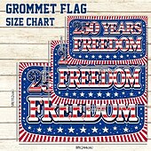 cheap America 250-US 250th Anniversary Flag "250 Years of Freedom" Banner with Stars and Stripes Design Patriotic Commemorative Decor for Semiquincentennial Celebrations 4th of July Independence Day