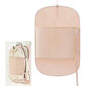 abordables Rangement et organisation-Organisateur de placard polyvalent en panneau de fibres, sac de rangement en panneau de fibres, cintres gain de place pour manteaux, costumes et doudounes