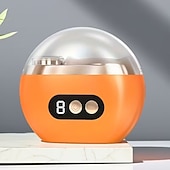 Недорогие Личный уход и здоровье-Умные электрические кусачки для ногтей 2-в-1: полировщик и триммер для ногтей, заряжаются через USB, литий-полимерный аккумулятор 500 мАч, с функциями защиты от порезов, шлифовки и подсветки,