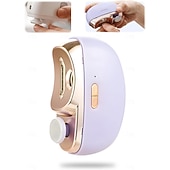 abordables Soins Personnels &amp; Santé-Coupe-ongles électrique 2 en 1, coupe-ongles automatique et polisseur électrique multifonctionnel avec 2 vitesses réglables pour seniors, enfants et adultes