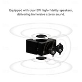 cheap Projectors-NEW PROJECT YT700 Resolution 1920*1080 Automatic focusing mode Automatic trapezoidal correction Automatic obstacle avoidance Automatic screen entry Support USB flash drive/set-top box/computer/DVD/