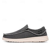 voordelige Slip-On Casual Schoenen-Marineblauwe instapschoenen voor heren, met een zacht geweven bovenwerk, een gedempte, lichtgewicht zool en een minimalistische, casual stijl voor dagelijks gebruik en vrije tijd.