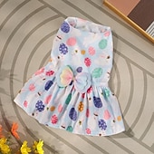 abordables Vacances-Chien Robe Mignon Doux Mode Confortable Soirée Festival