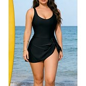 Χαμηλού Κόστους Rash Guards One Pieces-Γυναικεία Μαγιό Μονόχρωμο Προστασία UV Υψηλή Ελαστικότητα Αμάνικο Μαγιό Σέρφινγκ Καταδύσεις Ψαροντούφεκο Καλοκαίρι