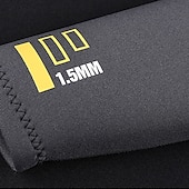 economico Mute, tute da sub e indumenti anti-abrasione-ZCCO Per uomo 1,5 mm Top sottomuta Tuta termica integrale Parte superiore della muta in neoprene da 1,5 mm Color-blocking Cerniera Frontale Termico Addensato Protezione UV Manica Lunga Costume da